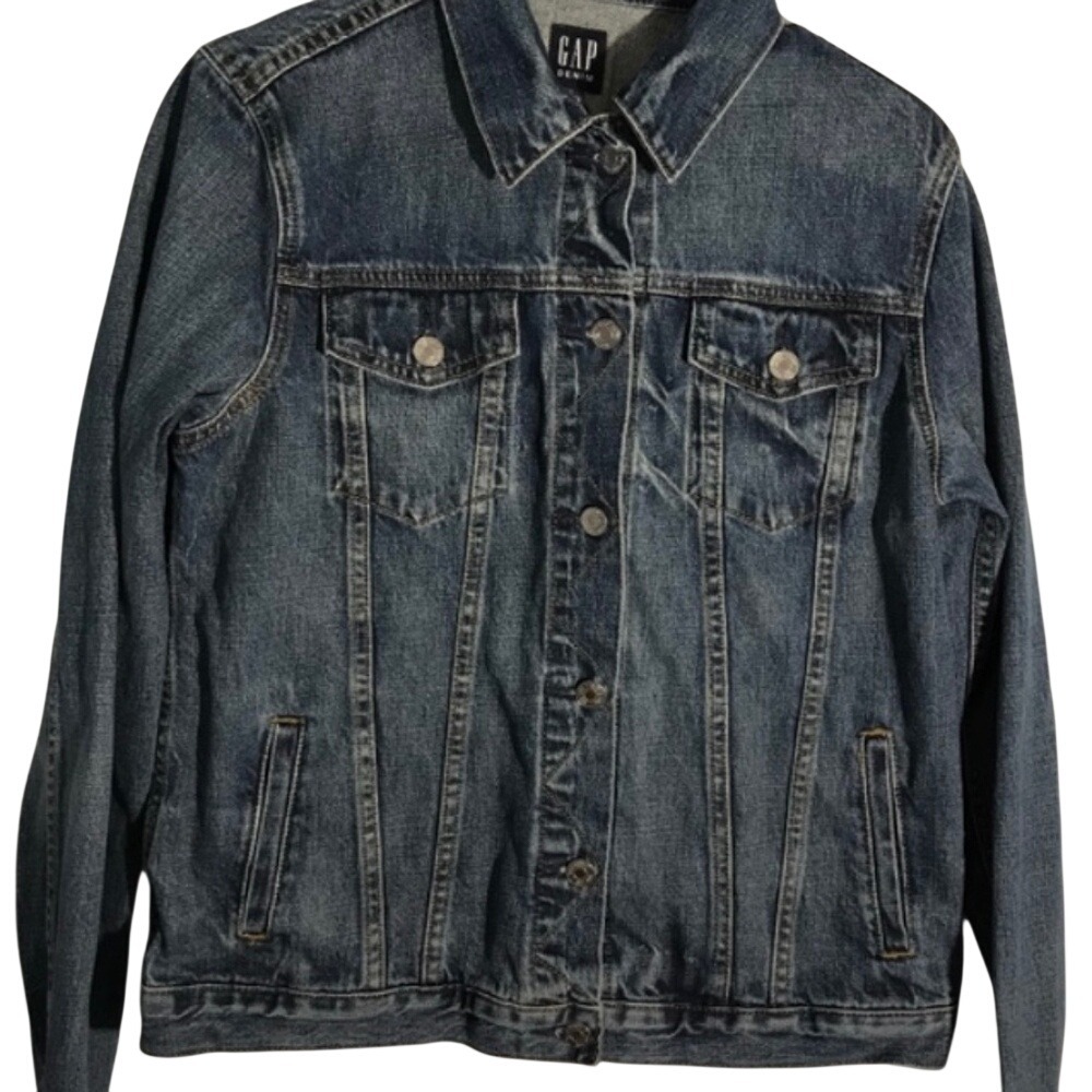 Trucker GAP Denim Jacket- M Tall